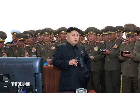 Nhà lãnh đạo Triều Tiên thị sát đơn vị tiền đồn phía Đông