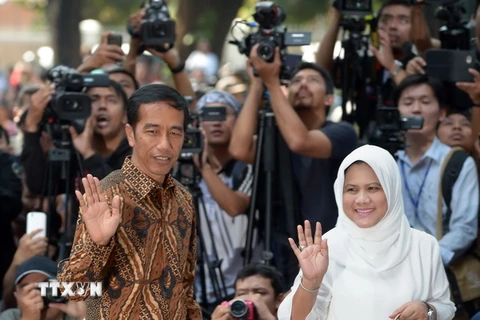 Thống đốc Jakarta Joko Widodo đắc cử Tổng thống Indonesia