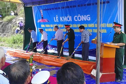 Khởi công Đài chiến thắng trận đầu Hải quân Nhân dân Việt Nam