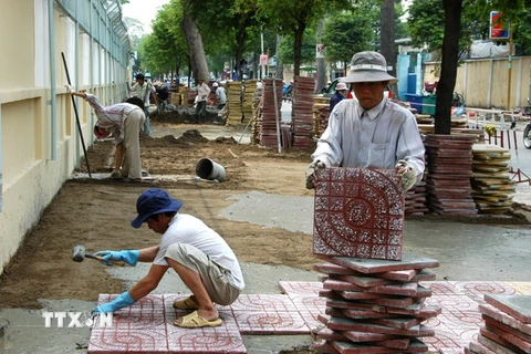 Kiểm điểm trách nhiệm thi công vỉa hè đoạn Kim Liên-Ô Chợ Dừa