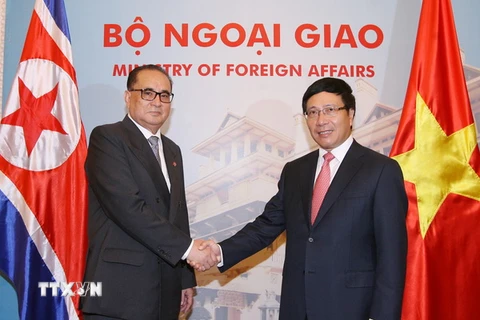 Việt Nam mong muốn tăng cường quan hệ hợp tác với Triều Tiên