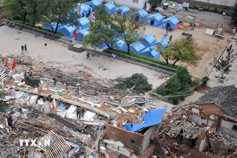 Số người thiệt mạng trong vụ động đất ở Vân Nam lên gần 600