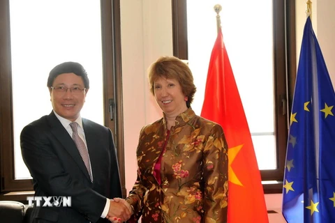 Phó Chủ tịch EC Catherine Ashton sắp thăm chính thức Việt Nam 