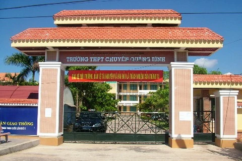 Quảng Bình: Ngôi trường đầu tiên mang tên Đại tướng Võ Nguyên Giáp
