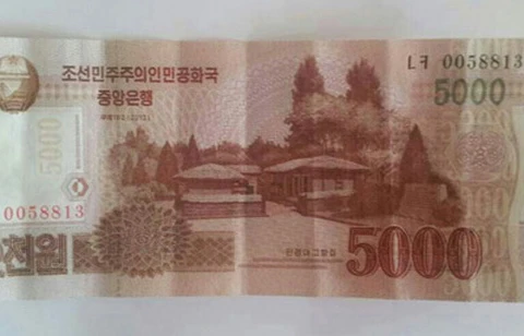 Tiền giấy mới của Triều Tiên không còn hình lãnh tụ Kim Nhật Thành