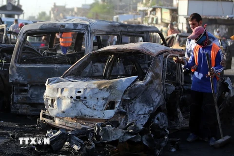 Đánh bom ở thủ đô Baghdad làm hàng chục người thương vong