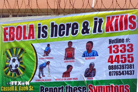 Số bệnh nhân tử vong do dịch bệnh Ebola tăng đột biến