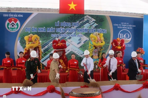 Đắk Nông khởi công xây nhà máy điện phân nhôm công nghệ Pháp