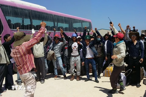 Tiến hành sơ tán đợt cuối cùng lao động Việt Nam tại Libya