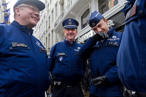 Cảnh sát Bỉ đình công phản đối cải cách chế độ lương hưu
