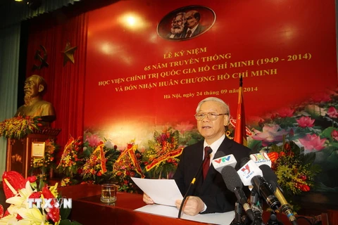 Học viện Chính trị Quốc gia Hồ Chí Minh nhận Huân chương Hồ Chí Minh