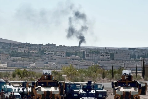 IS chiếm 3 quận của thành phố chiến lược trên biên giới với Thổ Nhĩ Kỳ