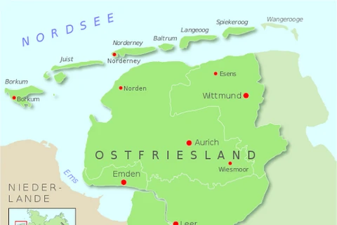 Đức-Hà Lan ký thỏa thuận giải quyết tranh chấp biên giới