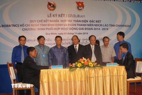 Thúc đẩy hợp tác kinh tế các tỉnh Nam Trung bộ Việt Nam và Lào