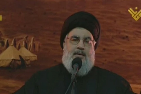 Thủ lĩnh Hezbollah có lần xuất hiện hiếm hoi trước công chúng