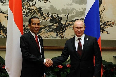 Lãnh đạo Indonesia-Nga nhất trí tăng hợp tác công nghiệp quốc phòng