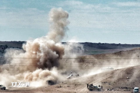Lực lượng người Kurd cắt đứt tuyến tiếp vận tới Kobane của IS