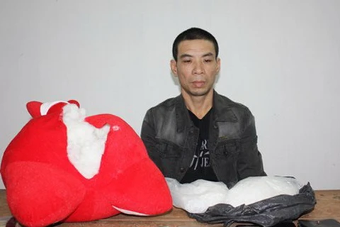 Bắt kẻ giấu ma túy trong thú bông đem từ Trung Quốc về Việt Nam