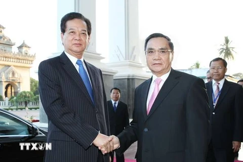 Việt Nam-Lào nhất trí tiếp tục phối hợp triển khai dự án chiến lược