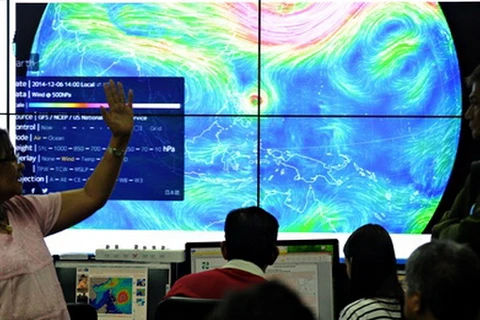 Siêu bão Hagupit có khả năng di chuyển vào Biển Đông