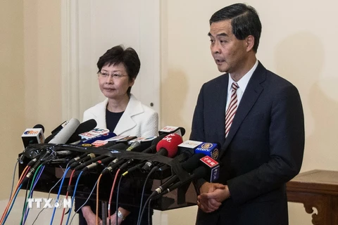 Lãnh đạo Hong Kong tuyên bố sẵn sàng đối thoại về cải cách bầu cử