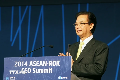 Thủ tướng dự Hội nghị Thượng đỉnh doanh nghiệp ASEAN-Hàn Quốc