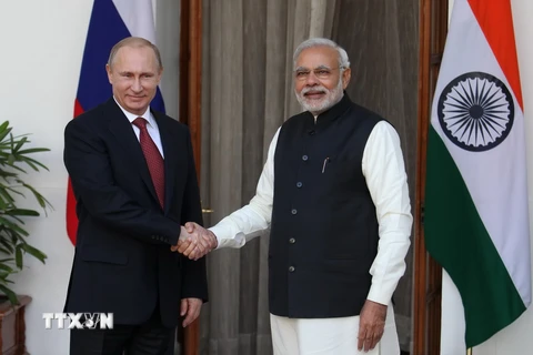 Nga-Ấn Độ hướng tới mục tiêu kim ngạch thương mại 30 tỷ USD