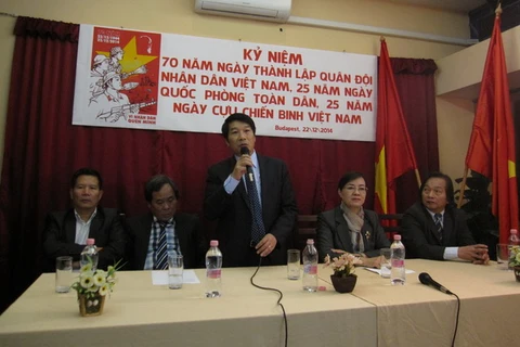 Cộng đồng người Việt tại Hungary tổ chức kỷ niệm ngày 22/12