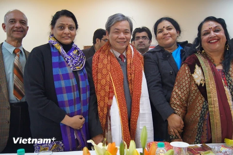 Giao lưu giữa tân Đại sứ Việt Nam tại Ấn Độ và Hội hữu nghị Ấn-Việt