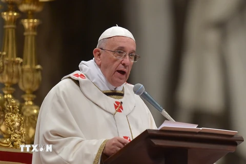 Giáo hoàng kêu gọi vững tin trước nỗi sợ hãi khủng bố dịp Giáng sinh