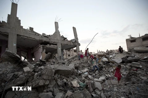 Ngoại trưởng Tây Ban Nha kêu gọi thế giới hỗ trợ tái thiết Dải Gaza