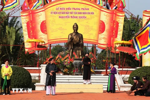 Kỷ niệm 429 năm ngày mất Danh nhân văn hóa Nguyễn Bỉnh Khiêm
