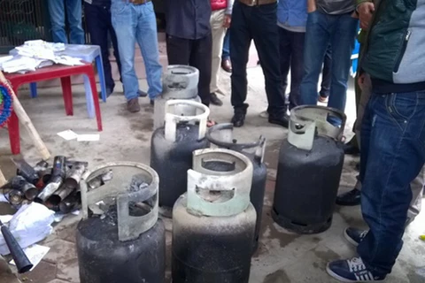 Thanh Hóa: Cháy đại lý phân phối gas, thiêu rụi nhiều tài sản