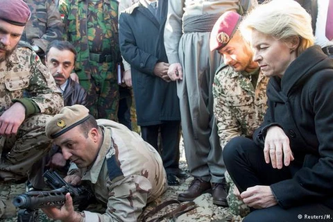 Hạ viện Đức cho phép quân đội huấn luyện người Kurd ở Iraq