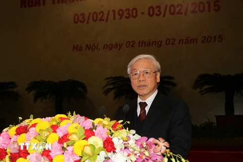 Điện mừng nhân kỷ niệm 85 năm thành lập Đảng Cộng sản Việt Nam