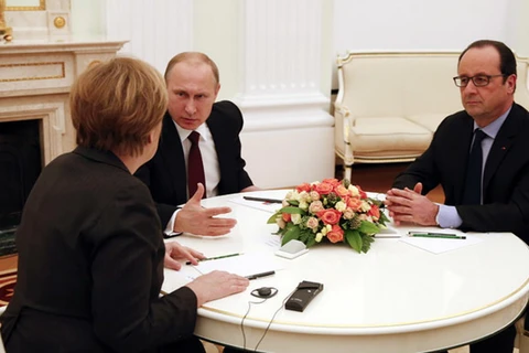 Hy vọng từ cuộc họp thượng đỉnh Nga-Pháp-Đức tại Moskva 