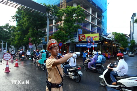 Công an thành phố Hà Nội đảm bảo an ninh tuyệt đối cho IPU 132 