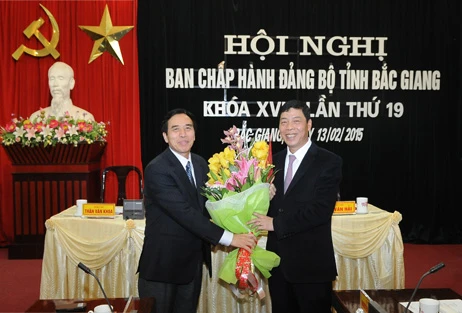 Ông Bùi Văn Hải được bầu làm Bí thư Tỉnh ủy Bắc Giang