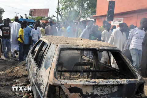 Đánh bom liên hoàn tại Nigeria, gần 100 người thương vong