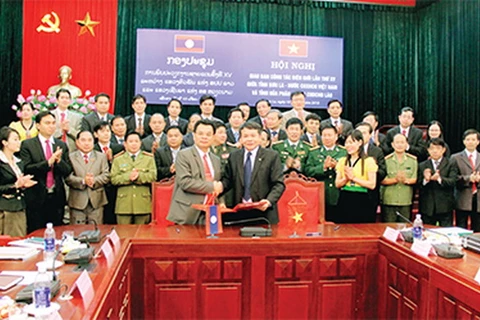 Sơn La và tỉnh Huaphanh hợp tác thực hiện quy chế biên giới
