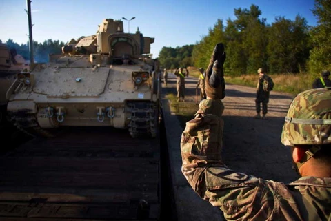 Cộng hòa Séc cho phép đoàn xe quân sự Mỹ đi qua lãnh thổ