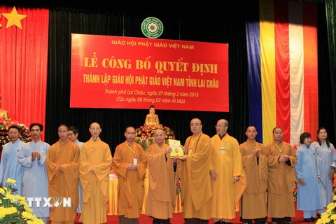 Chính thức thành lập Giáo hội Phật giáo Việt Nam tỉnh Lai Châu