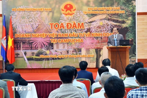 Tọa đàm các doanh nghiệp Việt Nam đầu tư tại Campuchia 