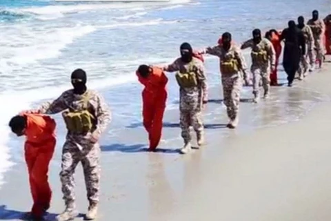 Nhóm IS công bố video hành quyết 30 người Ethiopia tại Libya