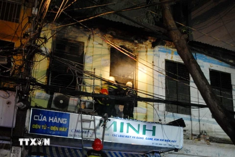 TP.HCM: Cháy cửa hàng điện máy khiến bé gái 2 tuổi tử vong