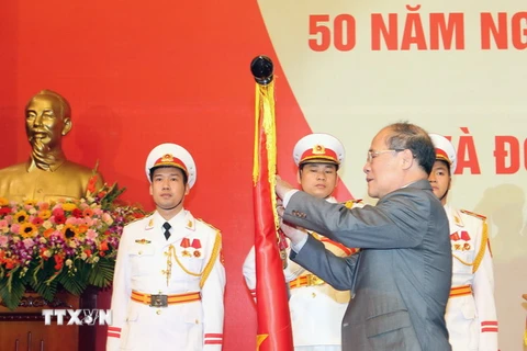 Ngành Hàng Hải Việt Nam đón nhận Huân chương Độc lập hạng Ba 