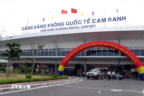 Cảng hàng không Quốc tế Cam Ranh. (Ảnh: Nguyễn Bá Hưng/TTXVN)