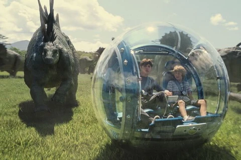 Một cảnh trong phim "Jurassic World." (Nguồn: CGV)