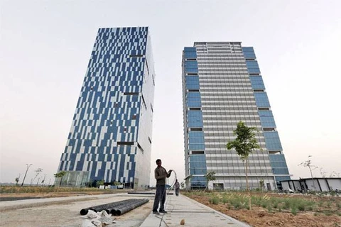 Xây dựng thành phố "thông minh." (Nguồn: economictimes.indiatimes.com)
