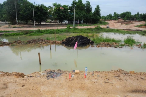 Đồng Nai: Hai chị em chết đuối dưới hố nước công trình đang thi công